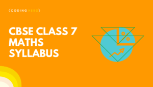 CBSE class 7 maths syllabus